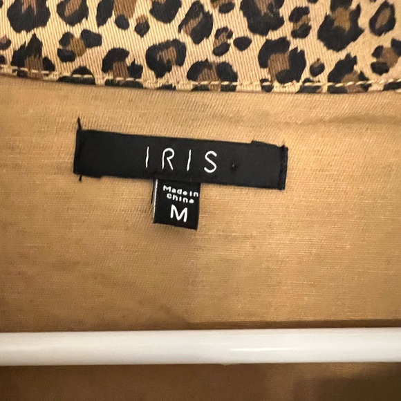 Cheetah Print Jean jacket - Picture 3 of 4